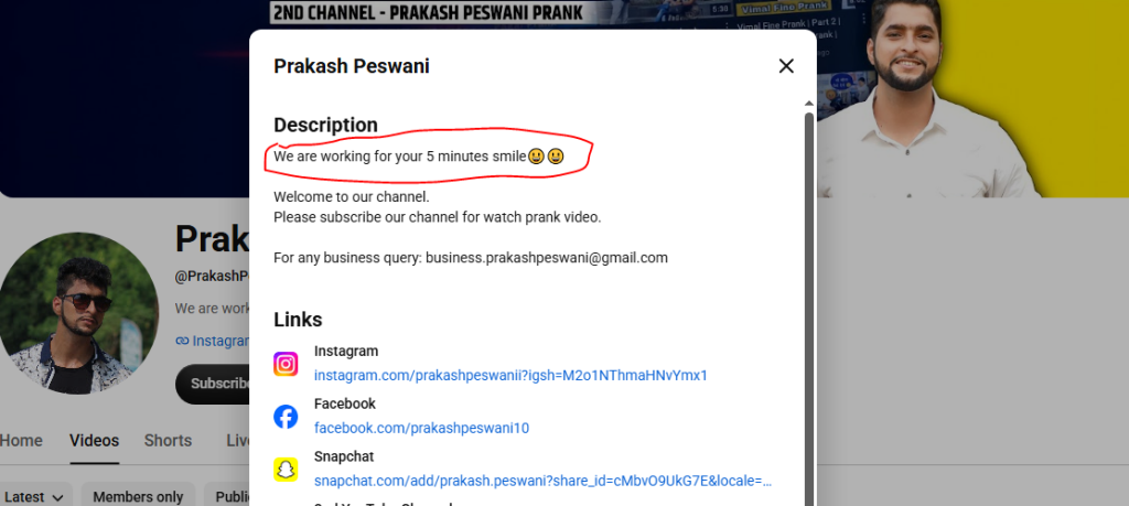 Prakash Peswani Bio Break-Down